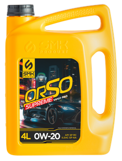 Моторное масло "Orso Supreme 0W-20"