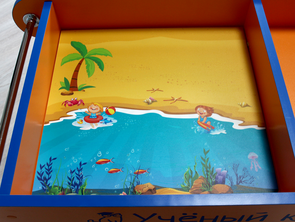 Набор Учёный кот для кинетической песочницы "МОРСКОЙ МИР"