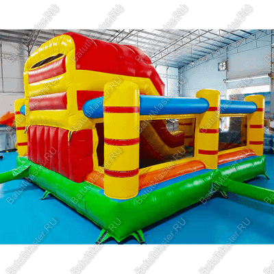 Надувной батут "Спорткомплекс 2", без столбиков, 4,5*4,5*3 м