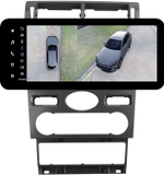 Магнитола для Ford Mondeo 3 2000-2006 (климат) - Teyes LUX ONE 360 монитор 12.3" 2K QLED на Android 10, 6Гб+128Гб, CarPlay, 4G SIM-слот, 4 камеры в комплекте