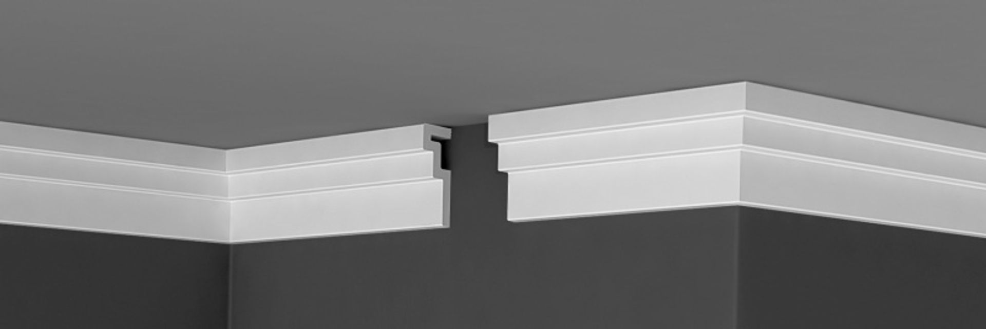 Плинтус потолочный Де-Багет П 03 30/80