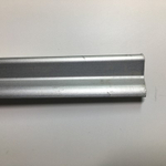 Плинтус алюм. (мини) 12*9мм "АЭ" 3м Серебро мат. анод.