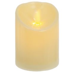 GAEM Изделие декоративное "Свеча" (подсветка, 3xAAA, н/п), D 7.5 см, L7,5 W7,5 H10 см