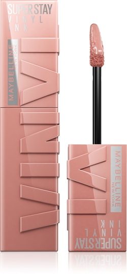 MAYBELLINE NEW YORK SuperStay Vinyl Ink - Стойкая жидкая помада, 4,2 ml