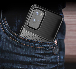 Мягкий чехол черного цвета для OnePlus 9 Pro, серия Onyx (высокие защитные свойства) от Caseport