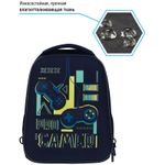 Ранец Berlingo Expert Mini "Gamer" 36*27*14см, 2 отделения, 2 кармана, анатомическая спинка, мешок для обуви