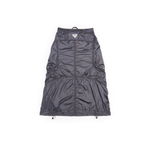 Юбка Nothomme Blue Metallic Nylon Tooling Half Skirt "Blue Gray"