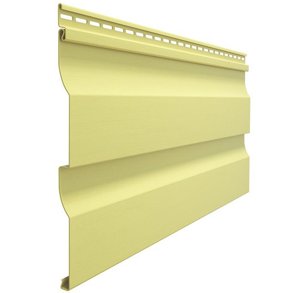 Сайдинг Docke Premium Корабельный брус D4.5D Лимон 3600 мм