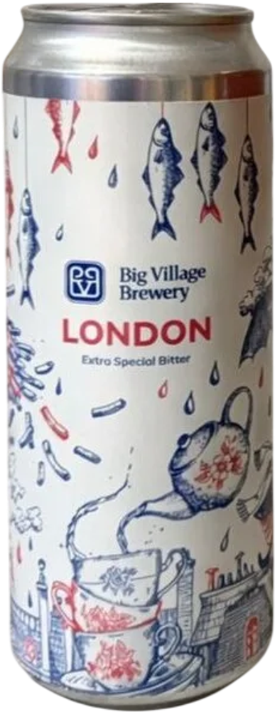 Пиво Биг Вилладж Лондон / Big Village London 0.45 - банка