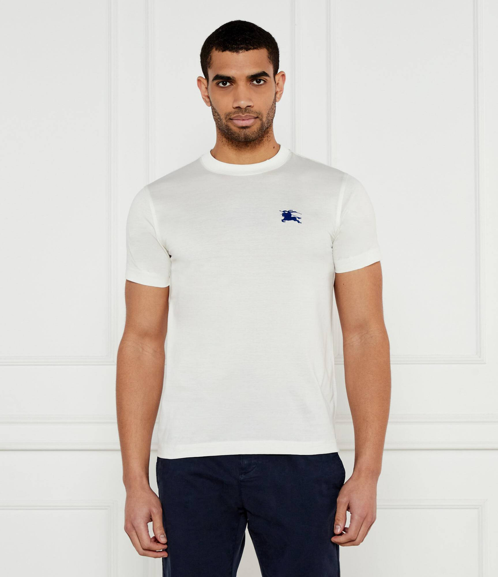 Футболка Equestrian Knight Burberry - экрю(8107455)