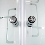Душевая кабина DTO ЕМ4590 LED 90х90