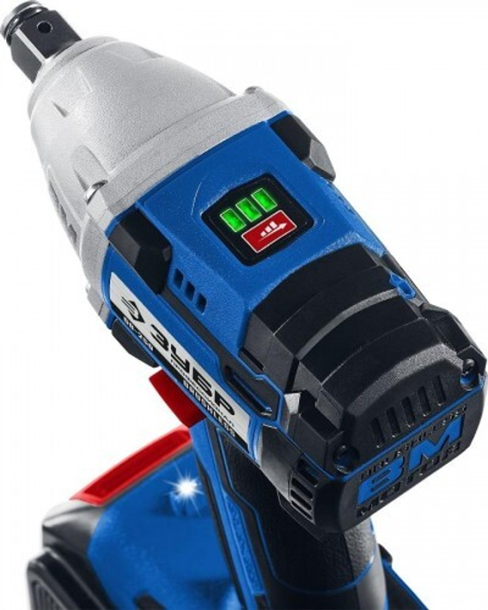 Гайковерт аккумуляторный ЗУБР GB-250-22 бесщеточный Профессионал