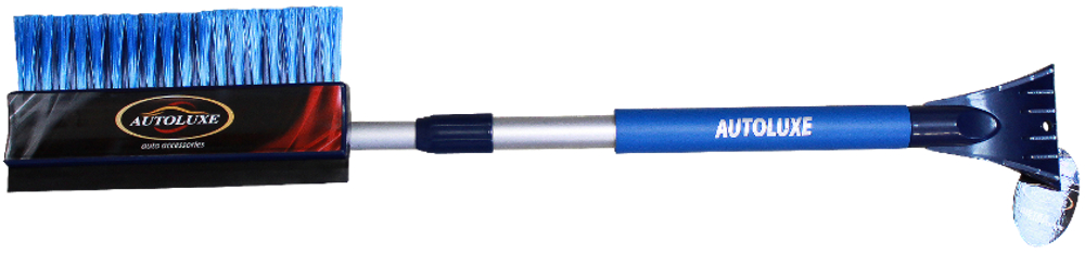 Щетка со скребком AL-115-(кор.12шт) син.