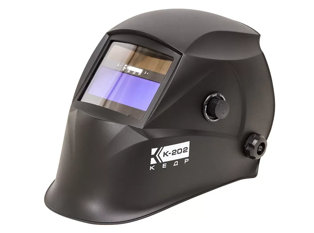 Маска сварщика КЕДР К-202 PRIME, черная