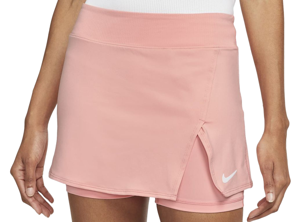 Теннисная юбка Nike Court Victory Skirt W - bleached coral/white
