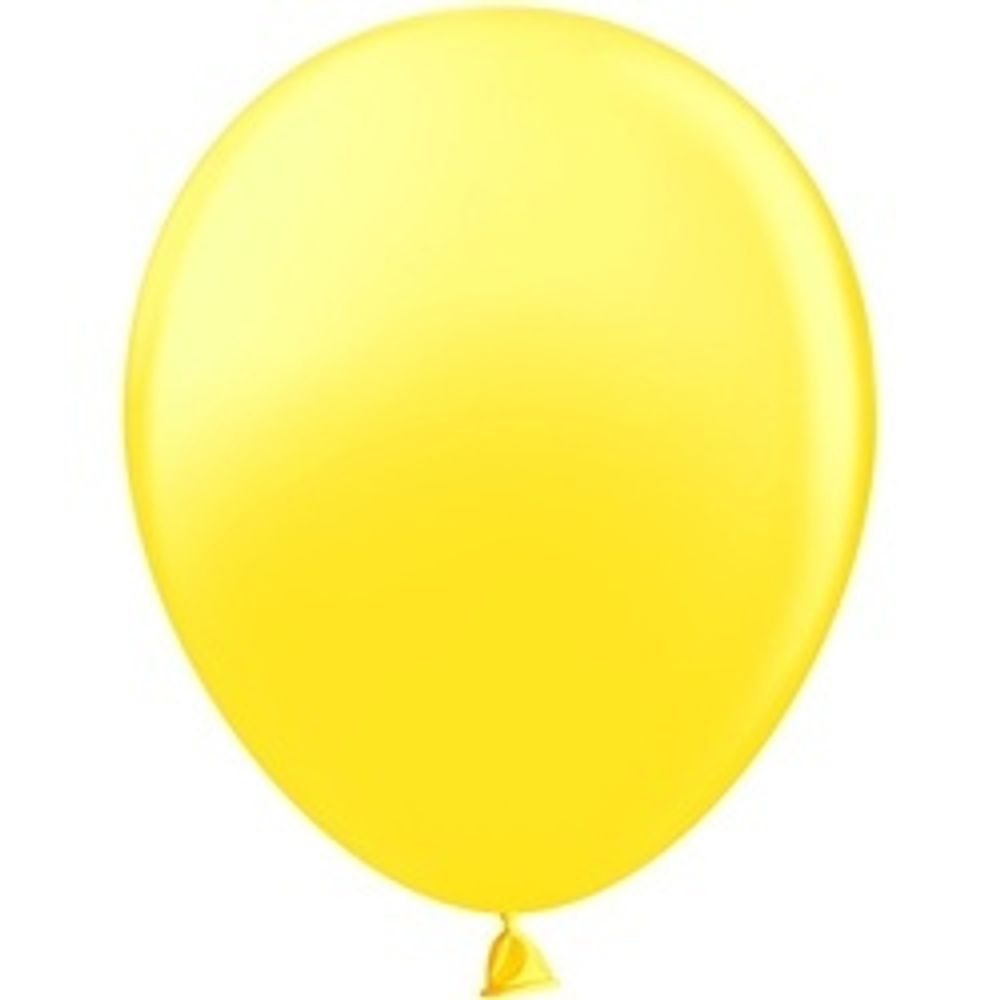 Шар (10" /25 см) Желтый, Пастель 100 шт.