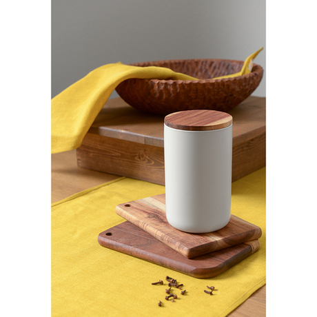 Банка для хранения 750мл Smart Solutions белая