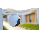EZVIZ H8 Pro 5 МП поворотная Wi-Fi камера c распознаванием людей и авто.