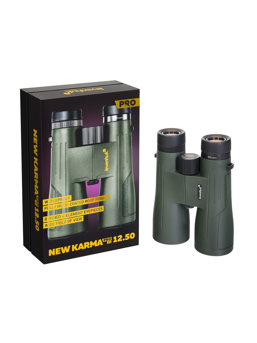 Бинокль Levenhuk New Karma PRO ED 12x50