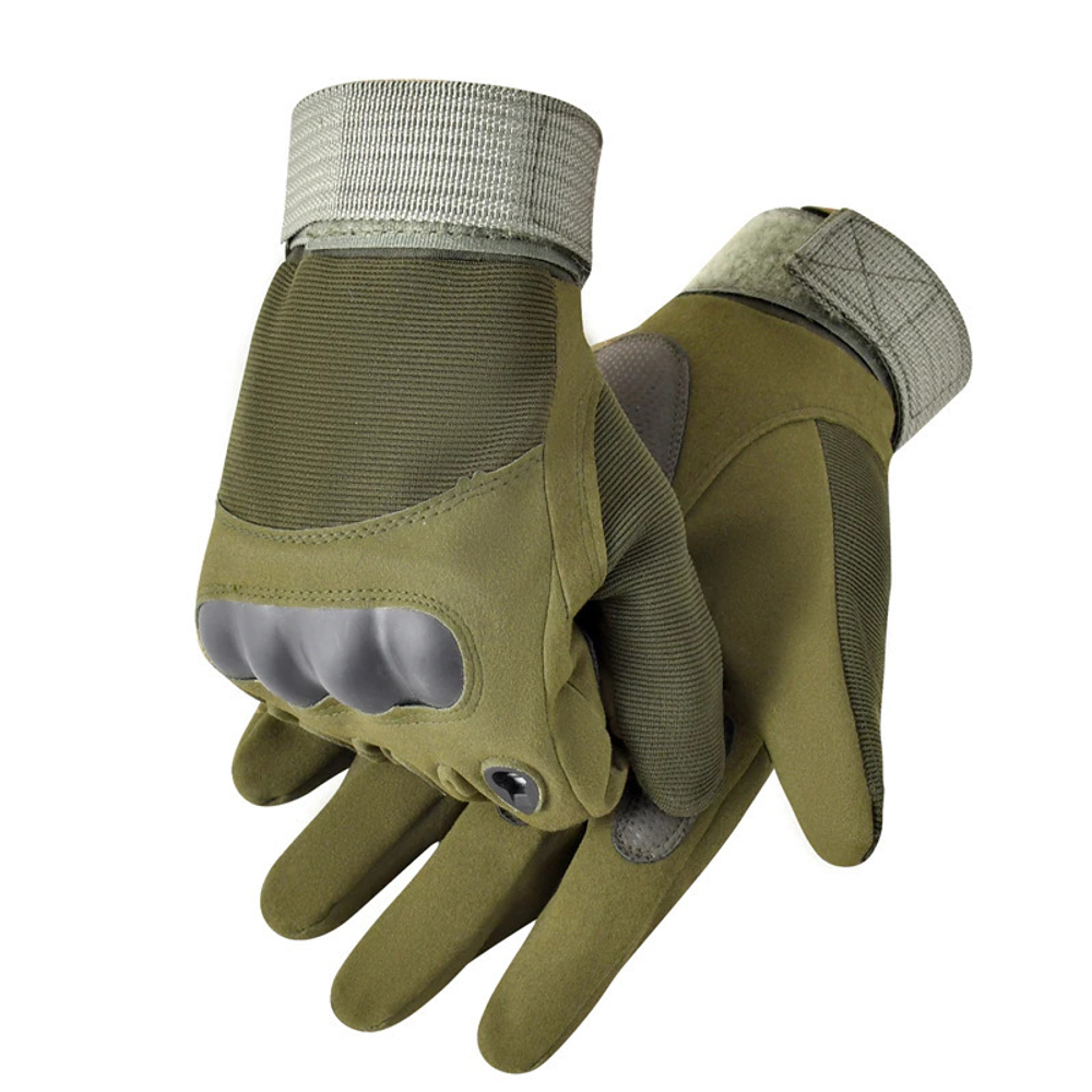 Перчатки со вставкой Олива