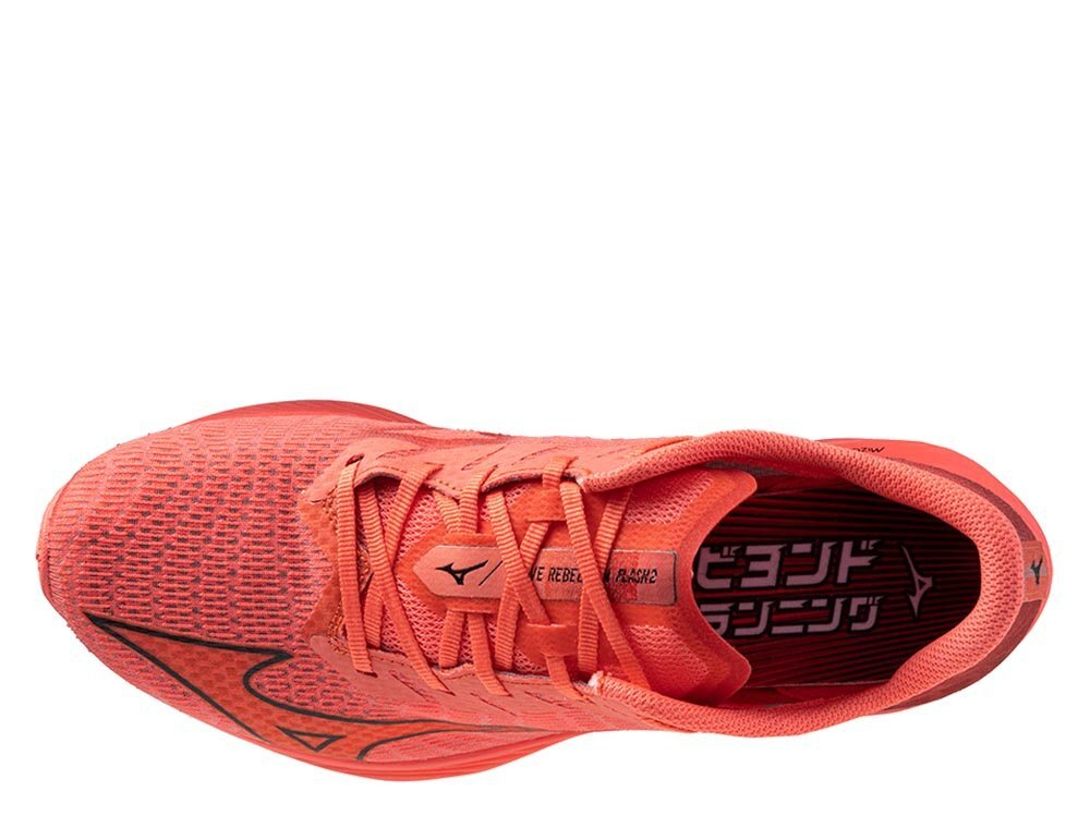 Кроссовки для бега мужские Mizuno Wave Rebellion Flash 2 M Красные