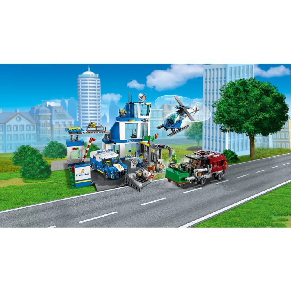 Конструктор LEGO City - Полицейский участок 60316