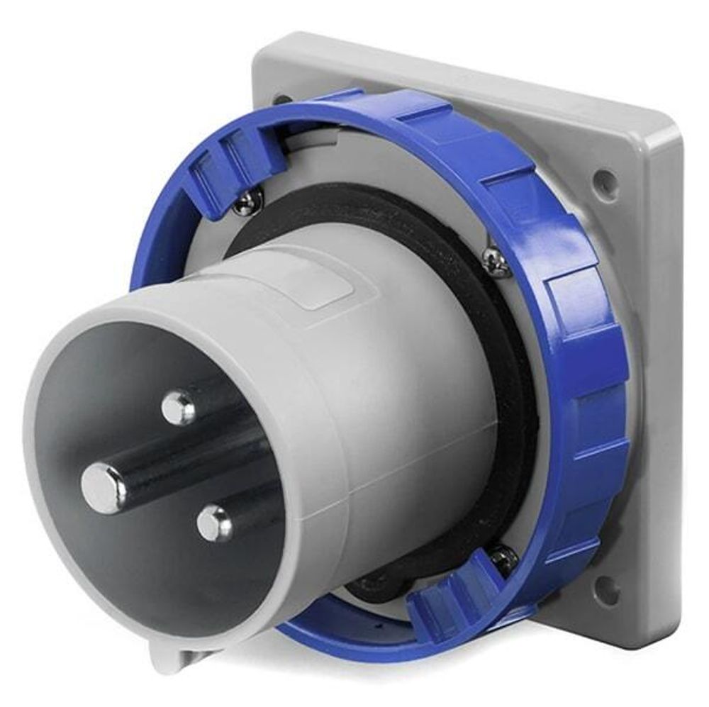 Вилка панельная артикул DIS2466393 IP67 63А 2P+E 230В