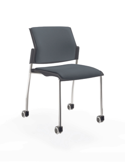 Movie стул на 4 ногах и колесах