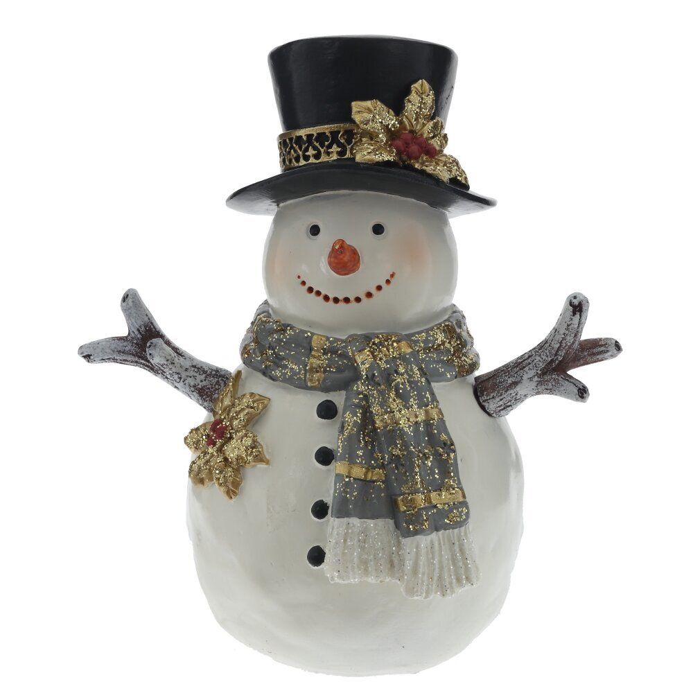 GAEM Фигурка декоративная "Снеговик", L13 W8,5 H15,5 см