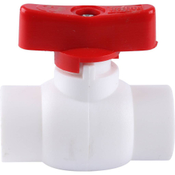 Кран-мини шаровой KALDE 20 / красный