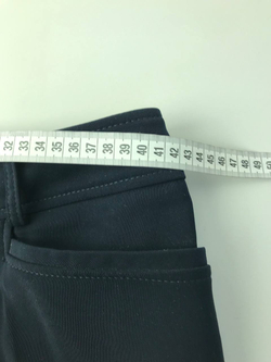 Брюки темно-синие стильные 44 размер