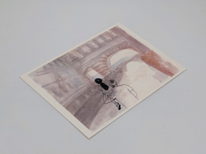 Открытка Зимняя канавка