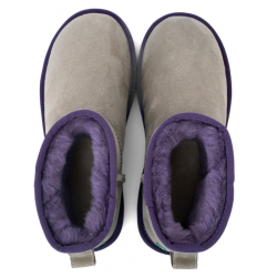 UGG Classic Mini II Grey-Aqua