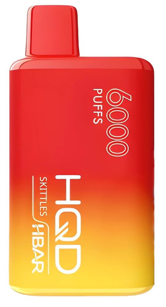 HQD HBAR 6000 - Skittles (5% nic)