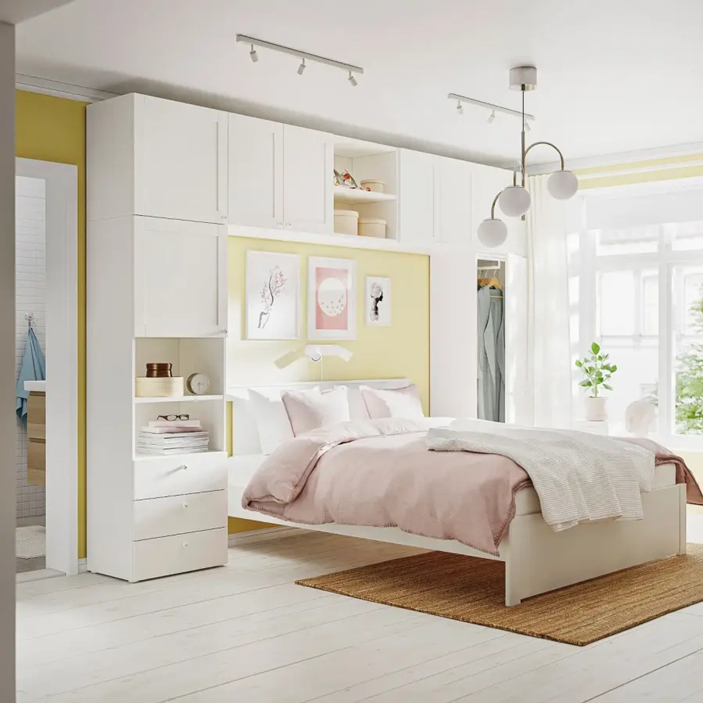Платяной шкаф - PLATSA/IKEA/ ПЛАТСА ИКЕА,340x42x241 см, белый