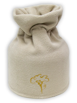 Шапка флисовая с отверстием для кички Николь