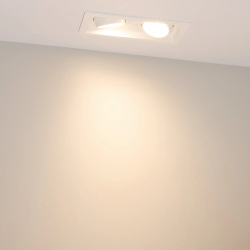 Светильник MS-VORTEX-BUILT-S170x90-2x12W Warm3000 (WH-WH, 40 deg, 230V) (Arlight, IP20 Металл, 5 лет) 057761