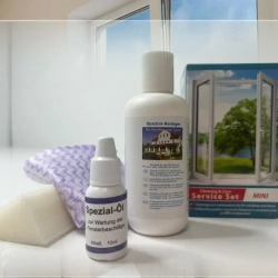 Набор для ухода за окнами ПВХ Mini (Интенсивный очиститель, масло для фурнитуры окон)