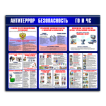 Стенд Антитеррор. Безопасность. ГО и ЧС 150000831