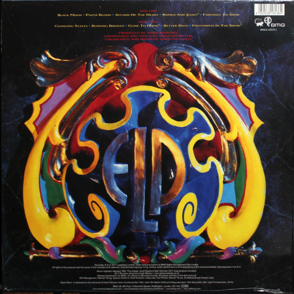 Emerson, Lake & Palmer / Black Moon (LP)