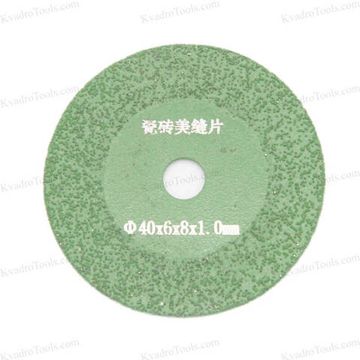 Алмазный диск для гравера 40мм зеленый