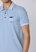 Футболка с воротом поло