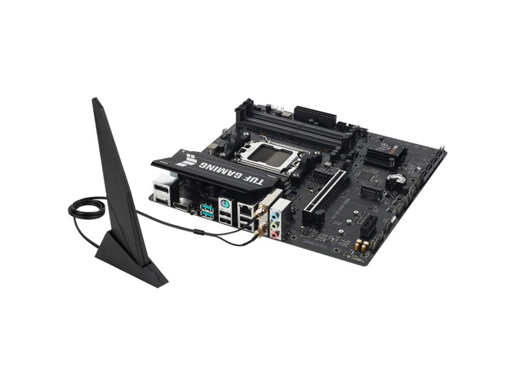 Материнская плата Asus Tuf Gaming A620am-plus Wifi, Socket AM5, AMD A620A, mATX, RTL [90MB1MZ0-M0EAY0]