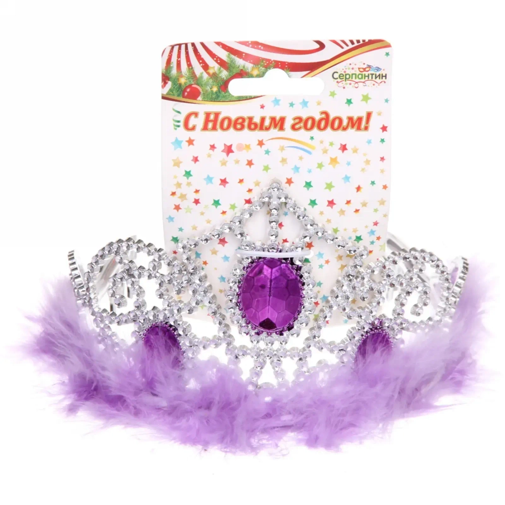 Корона карнавальная «Сказочная нежность», цвета в ассортименте