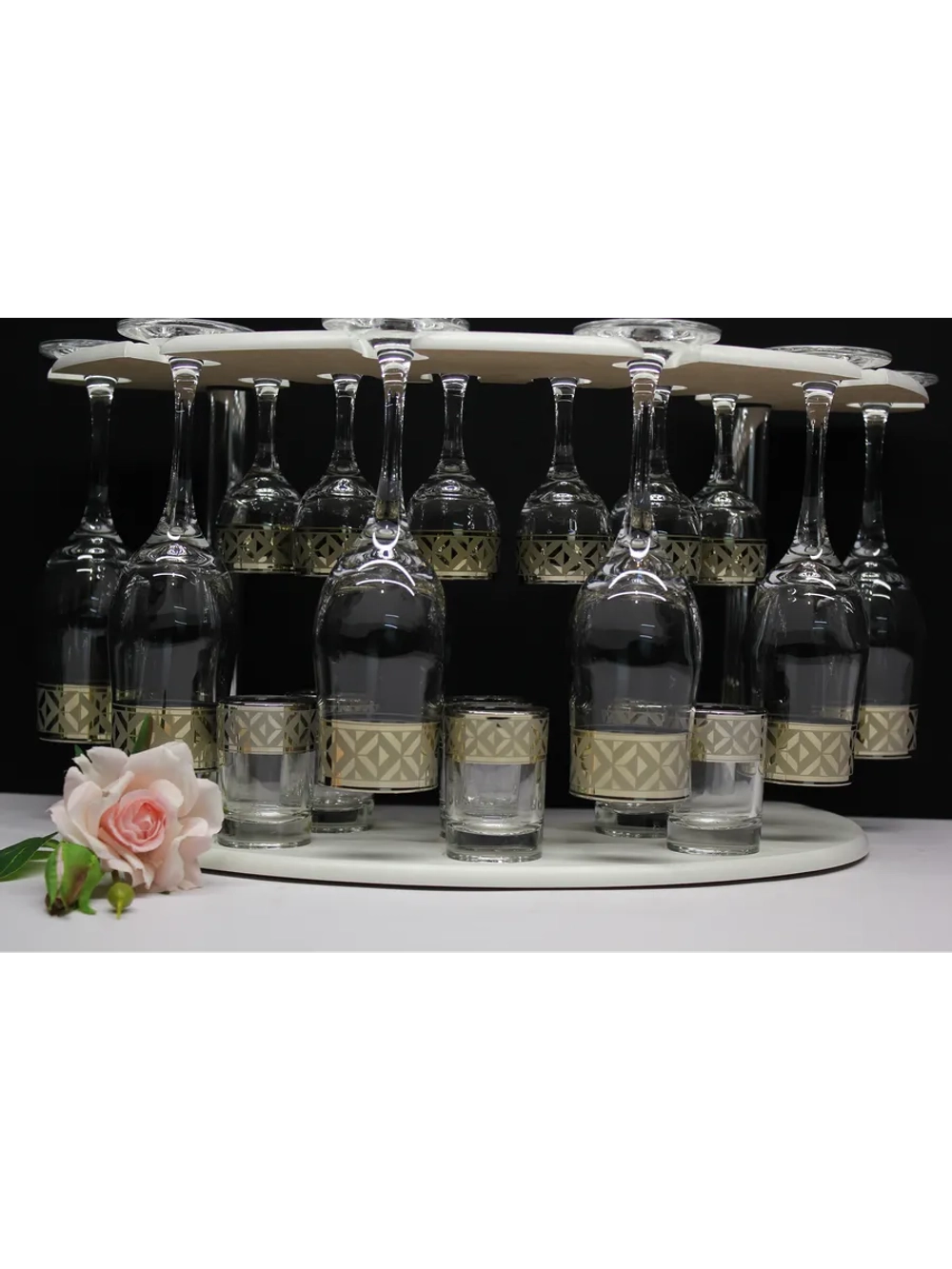 Барный набор 18 предметный с Бокалом