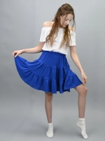 Юбка для девочки летняя с воланами ярусная