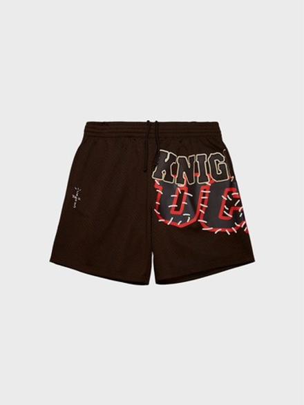 Шорты Cactus Jack Travis Scott × Mitchell & Ness University Of Central Florida Basketball Brown