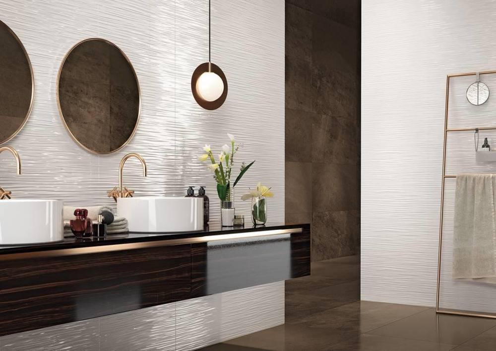 Atlas Concorde Russia 3D White Aqua Matt 30.5x56