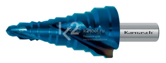 Ступенчатое сверло Ø 7-32,5, Karnasch, арт. 20.1471