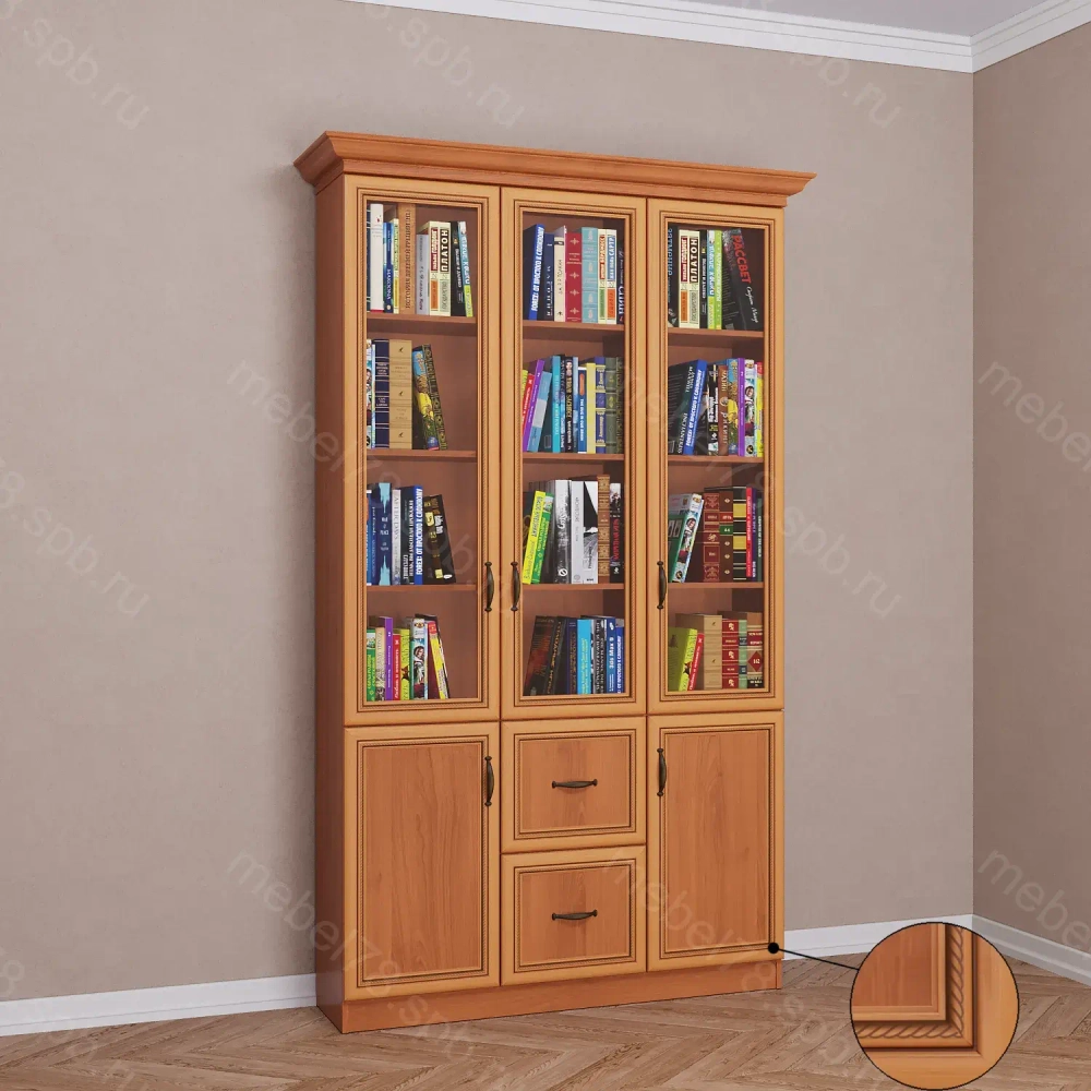 Шкаф книжный 3/4